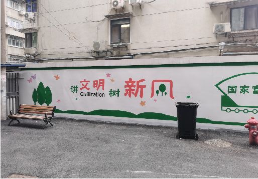 大悟社区墙绘